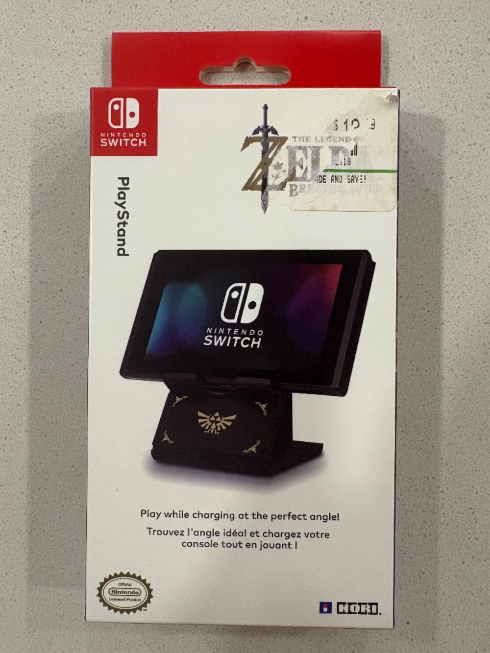 NINTENDO SWITCH ZELDA PLAYSTAND NEW